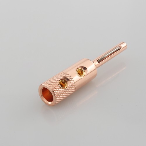 Viborg 4 Reines Kupferkabel Leiter Red Kupfer Lautsprecher Draht Banane Stecker - Picture 7 of 12