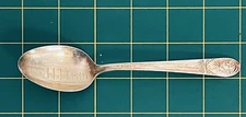 Vintage Wm Rogers Silver George Washington Mount Vernon Souvenir Collector Spoon