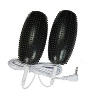 Conductive Hand Electrodes Pair W/ 3.5mm Cable For Neuropathy Arthritis Massage Conductive Hand Electrodes Pair W/ 3.5mm Cable For Neuropathy Arthritis Massage