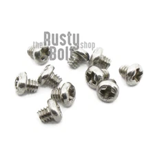 M2 x 2mm, Phillips Pan Head Screws, A2 304 18-8 Stainless Steel