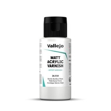 Vallejo Liquid Acrylic Varnish - Matt - 60ml bottle - VAL26518