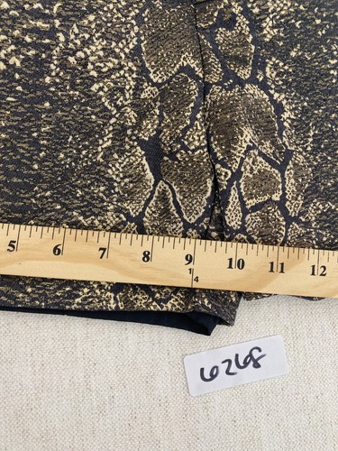 Worthington Chino Shorts Womens 4 Brown Black Snake Print Button Zip Pockets - Picture 5 of 8
