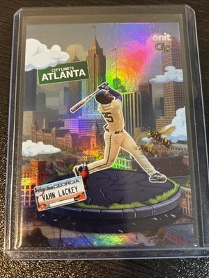 VAHN LACKEY 2026 ONIT Georgia Tech Baseball Day Time CITY LIMITS card # CL-3