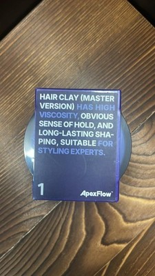 APEXFLOW Hair Clay Master Version 1 Strong Hold Styling Clay Matte Finish NEW