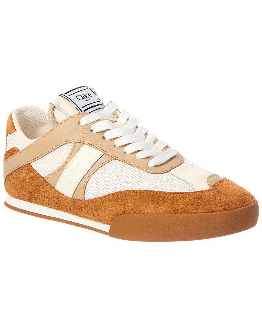 Chloé Kick Leather Sneaker Women's Brown 36