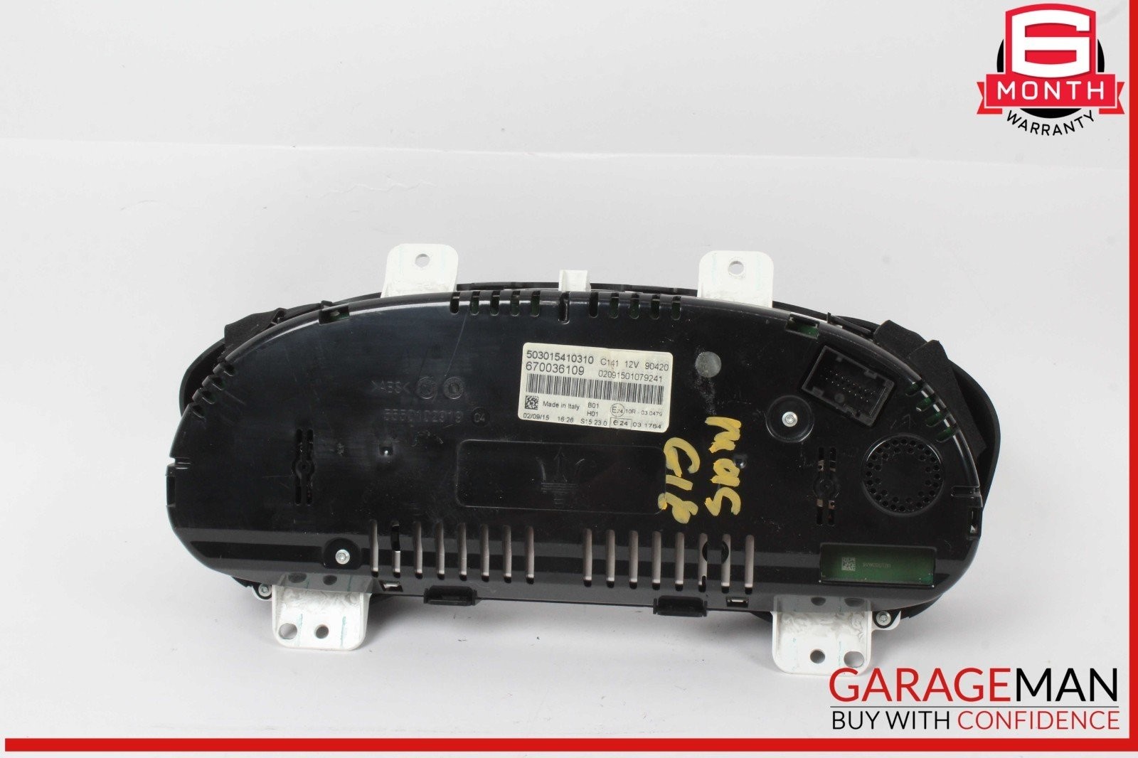 14-17 Maserati Ghibli Speedometer Odometer Instrument Cluster Gauge OEM