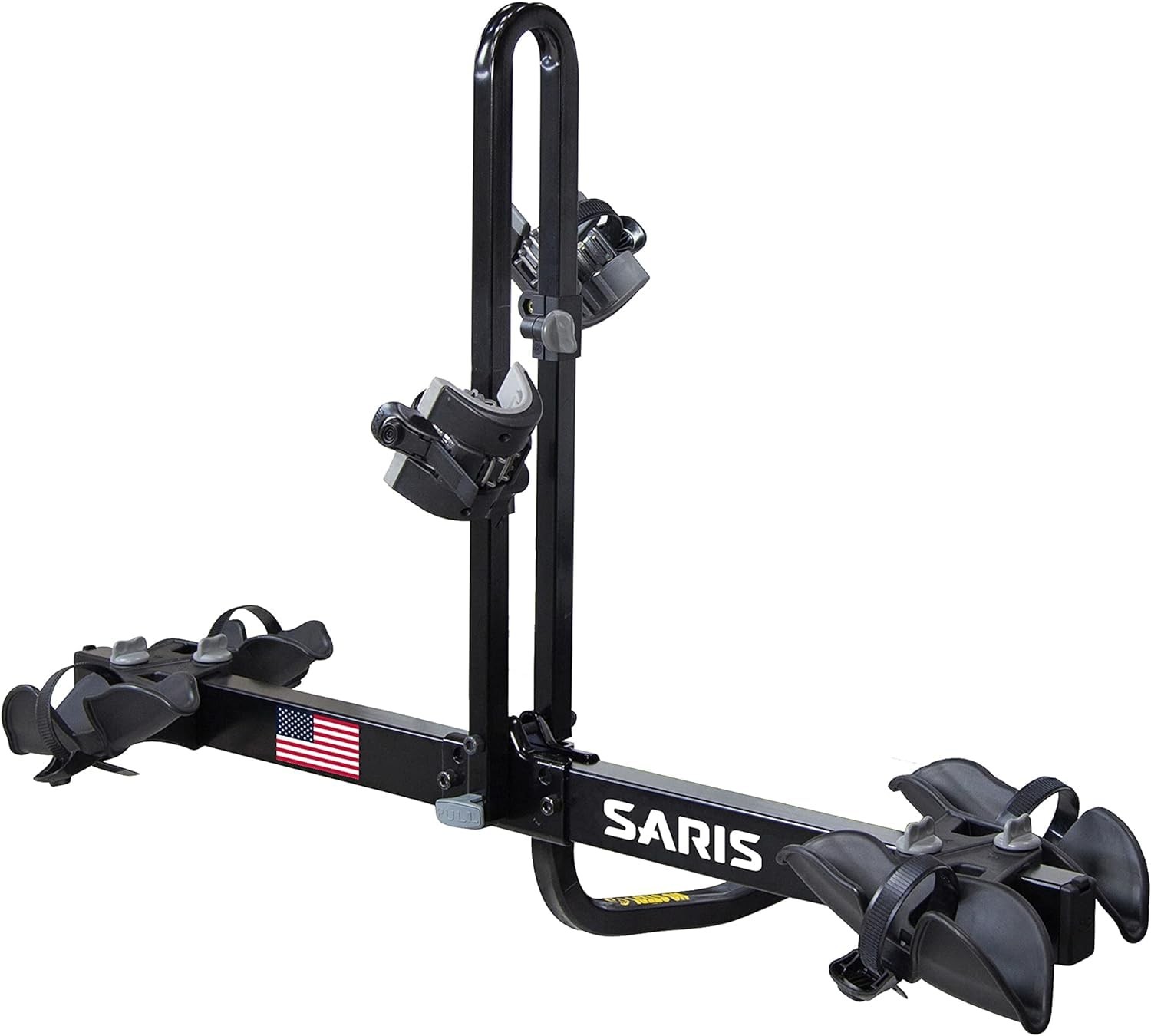 Bike Hitch Rack 2 120 lb Capacity Universal Fit Carbon Black 4412B ...