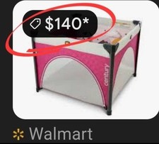 Century Play On 2-in-1 Playard  Activity Center Playpen Includes Zippered Door