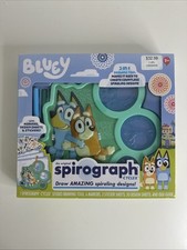 Bluey Spirograph Cyclex Activity Set by PlayMonster - Great Gift 