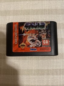 Sega Genesis, 6 Games, Tested, (NHL97, James Pond, Cool Spot, PacMan2, Sub Terra