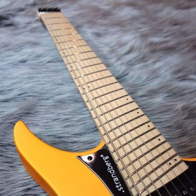 Electric Guitar Strandberg Headless Boden Classic 7 Maple Apollo Orange