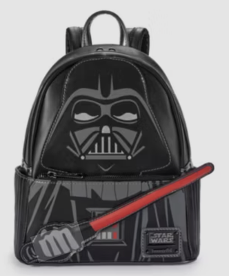 darth vader loungefly mini backpack Star Wars Sugar Skull In a bold red and blue color scheme Loungefly Star Wars Darth Vader