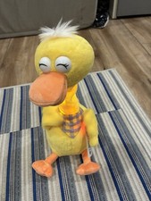 13" Interactive Talking Dancing Duck Plush Toy LED Singing Recording Tested