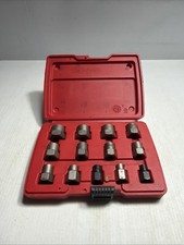 Snap On 13pc 38 Drive 14-34 8-19mm Bolt Extractor Set In Case Bex13a Snap On 13pc 38 Drive 14-34 8-19mm Bolt Extractor Set In Case Bex13a