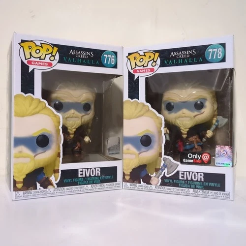 EIVOR #776 & #778 - Assassin's Creed Valhalla (POP! Games, Gamestop, 2021)