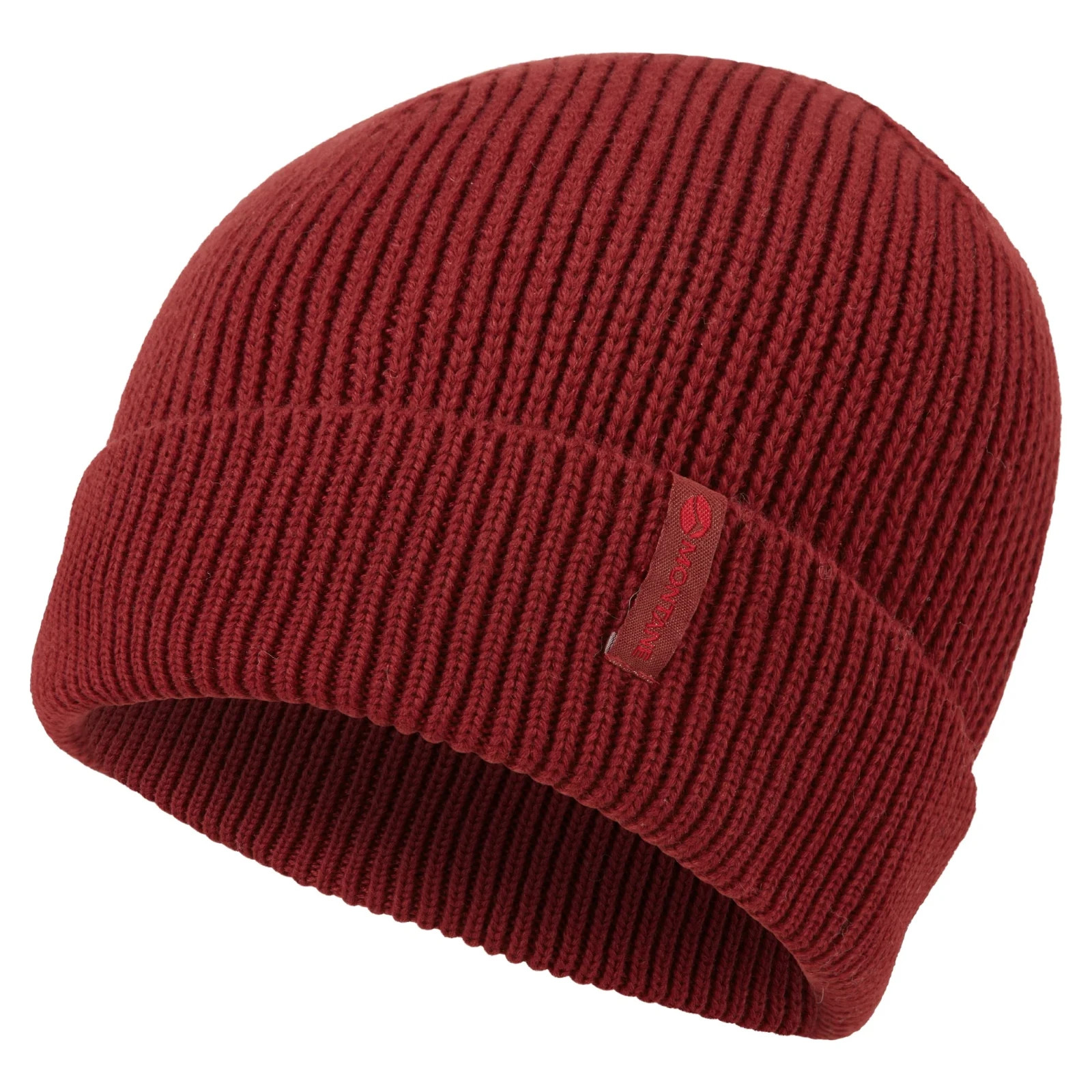 Montane Unisex Brew Ribbed Beanie Hat - Dark Maple