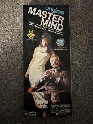 Vintage Original MASTERMIND Board Game 1978 Game of Year