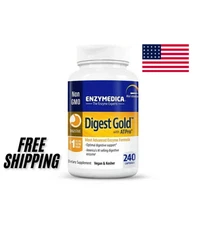 Enzymedica Digest Gold Advanced Support 240 Capsules! Exp 03/2027!.