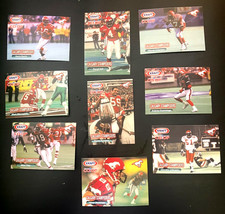 1999 KRAFT / COOP CALGARY STAMPEDERS CFL FOOTBALL TEAM SET OF 12, BURRIS, PITTS+