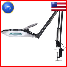 Addie Kirkas 10X Led Magnifying Lamp Clamp Kirkas 2200 Lumens Dimmable Super