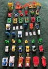 Vintage Lot of 69 Fisher Price Little People  And Accessories, Cars, Swing Sets