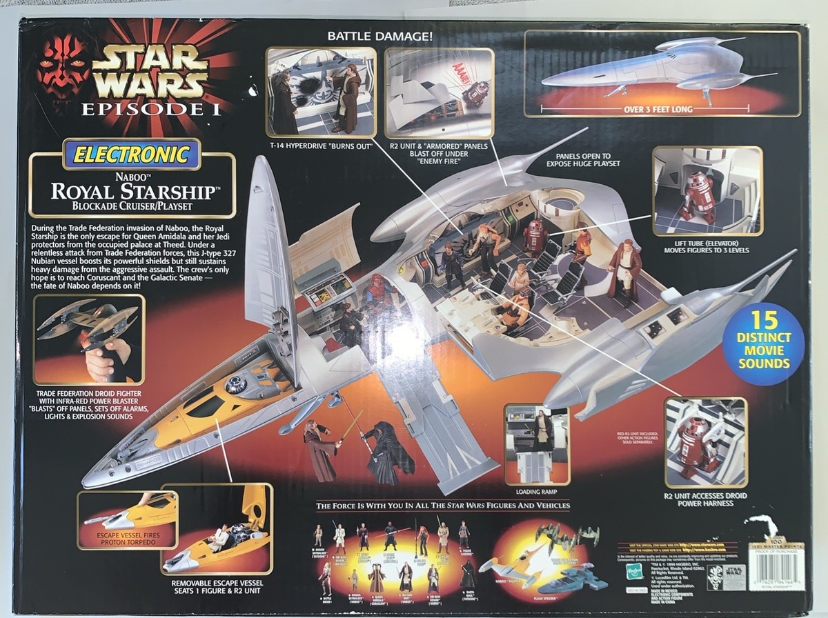 【希少中古お得セット】スターウォーズ EP1 ナブーロイヤルスターシップセット 希少中古お得セット】スターウォーズ EP1 ナブーロイヤルスターシップ
