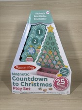 Melissa Doug Countdown to Christmas Magnetic Advent Calendar Tree Pastel Pretty