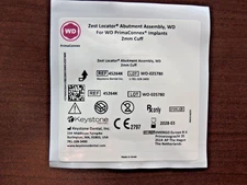 Zest Locator Keystone Tilobe WD 2 mm cuff Ref 45264K_ Components Included