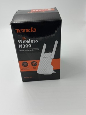Tenda Wireless N300 Universal Range Extender A9 WLAN Verstärker Neuwertig OVP