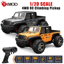 RC Truck 1/20 2.4G Climbing Vehicle Off-Road High-Speed Pickup Vehicle RTR Cars