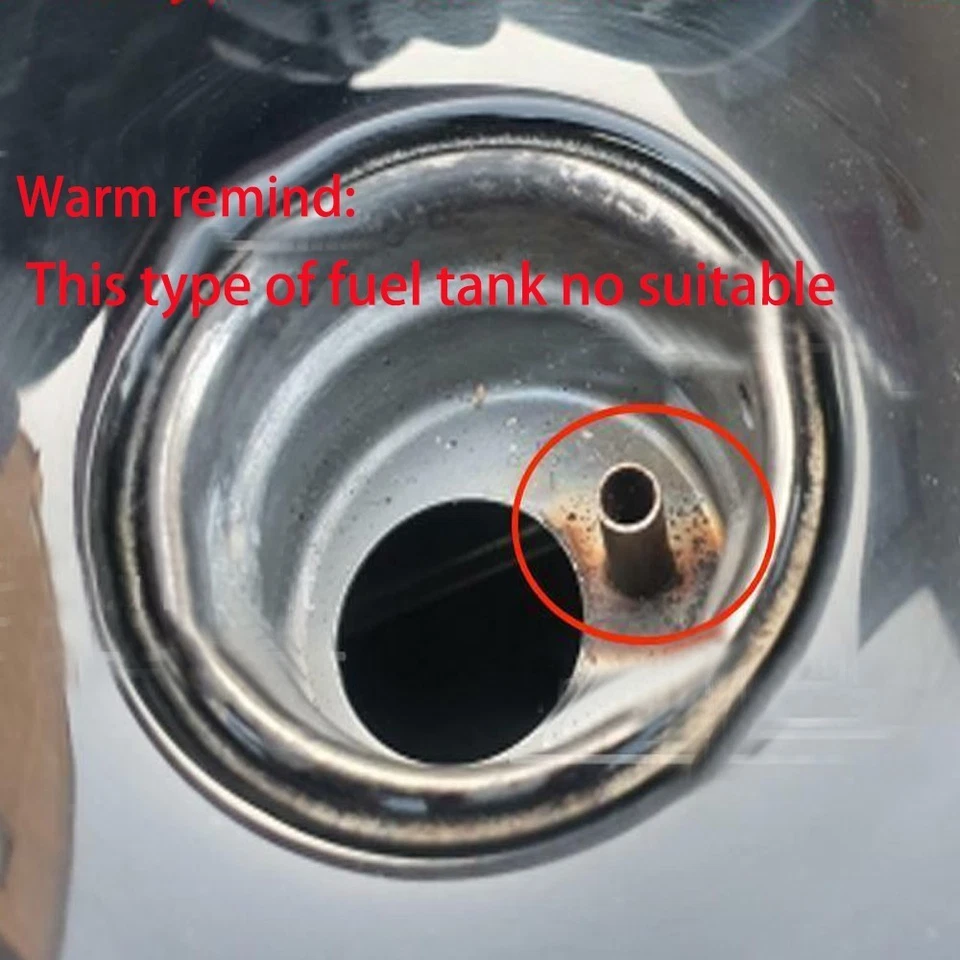 CNC Motorcycle Fuel Flush Pop-up Gas Cap For Harley Softail Dyna Touring Black - Image 3 of 4