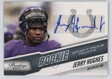 2010 Playoff Prestige Rookie Draft Picks Rights /399 Jerry Hughes #254 Auto 03xg