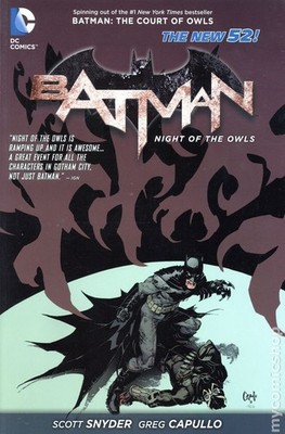 Batman Night of the Owls TPB #1-REP NM 2015 Stock Image