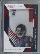2015 Panini Clear Vision Rookie Cloth Jerseys Prime 19/49 Jaelen Strong 0c6