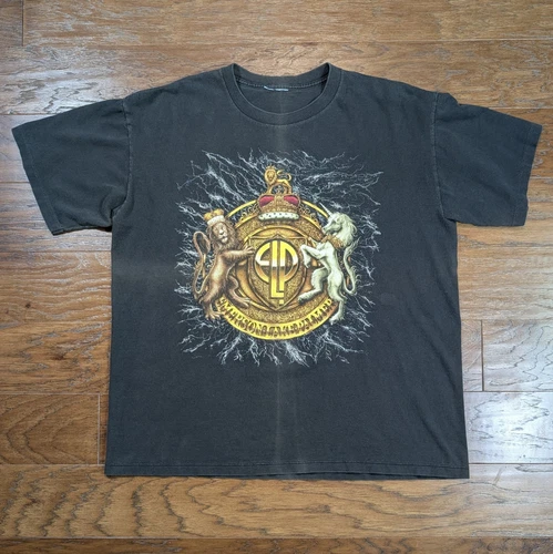 Vintage Emerson Lake And Palmer 1996 Wold Tour Band Shirt Size XL 24x28