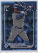 2024 Bowman Sapphire Edition Chrome Prospects David Guzman #BCP-114 13rw