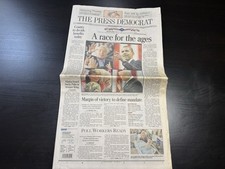 The Press Democrat 2008 Obama McCain Election Day Complete Newspaper