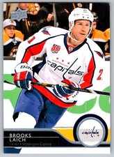 2014-15 Upper Deck Series 2 Brooks Laich #442 Washington Capitals Hockey Card