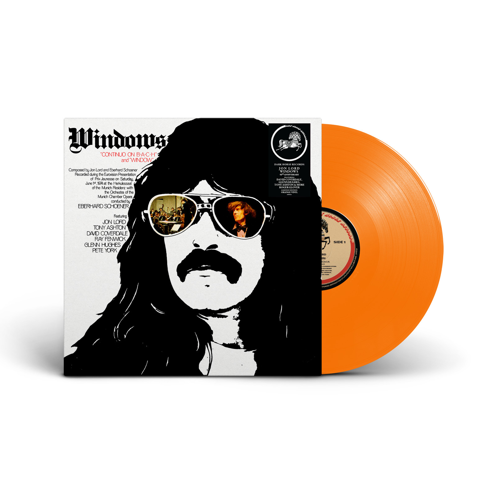 Jon Lord 'Windows' LP Orange Crush Vinyl NEW SEALED