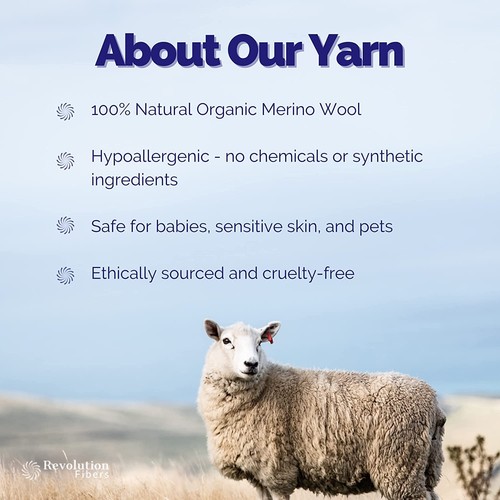 Merino Super Bulky (Chunky) Weight Yarn | 200 Grams, Approx 140 Yards, Thick ... - Bild 4 von 6