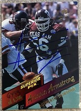 1995 Superior Pix “Autograph” Antonio Armstrong (RC) #53 (#6443/6500)