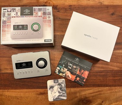 Universal Audio Apollo Solo TB3 Heritage Ed. Thunderbolt Audiointerface