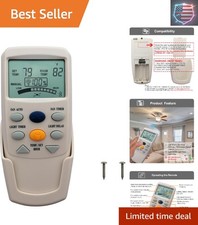 Replacement Remote for Hampton Bay Thermostatic Ceiling Fan Remote Control L3...