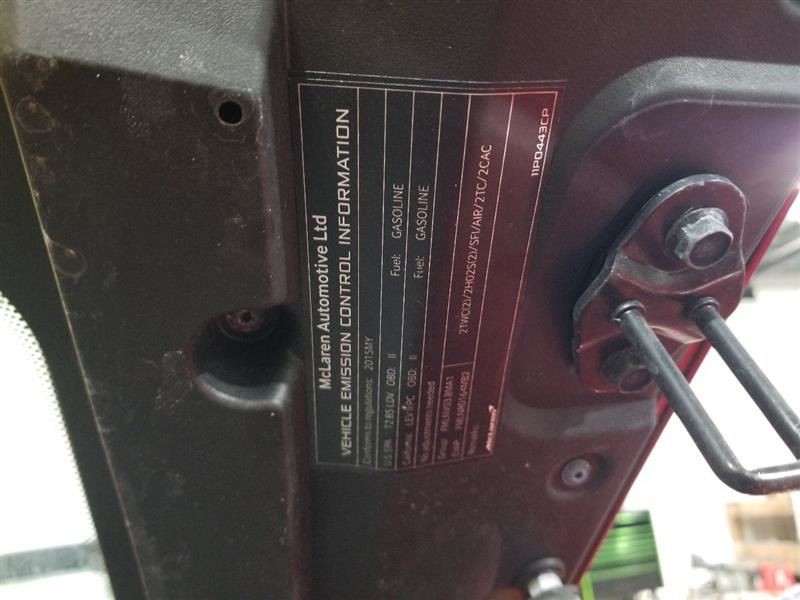 2015 MCLAREN 650S 650 OEM HVAC DISTRIBUTION UNIT BOX