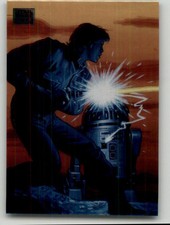2024 Topps Chrome Star Wars Galaxy Luke Skywalker and R2-D2 50