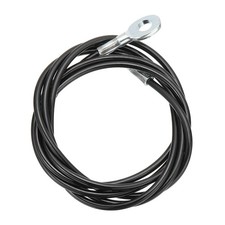 Fitness Pulley Cable Adjustable Cable Pulley System Replacement Black C-2m