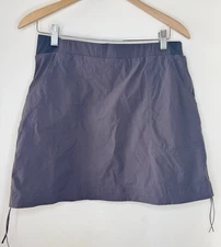 Camel Crown Women’s Activewear Gray Skirt Skort Large Hiking Outdoors Sport Core