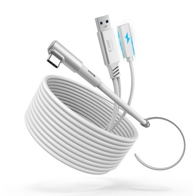 Linkkabel mit Ladekabel 5M kompatibel mit Meta Quest 3s Quest 3 Quest 2/P...
