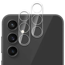 2-Pack HD Tempered Glass Camera Lens Protector for Samsung Galaxy S25