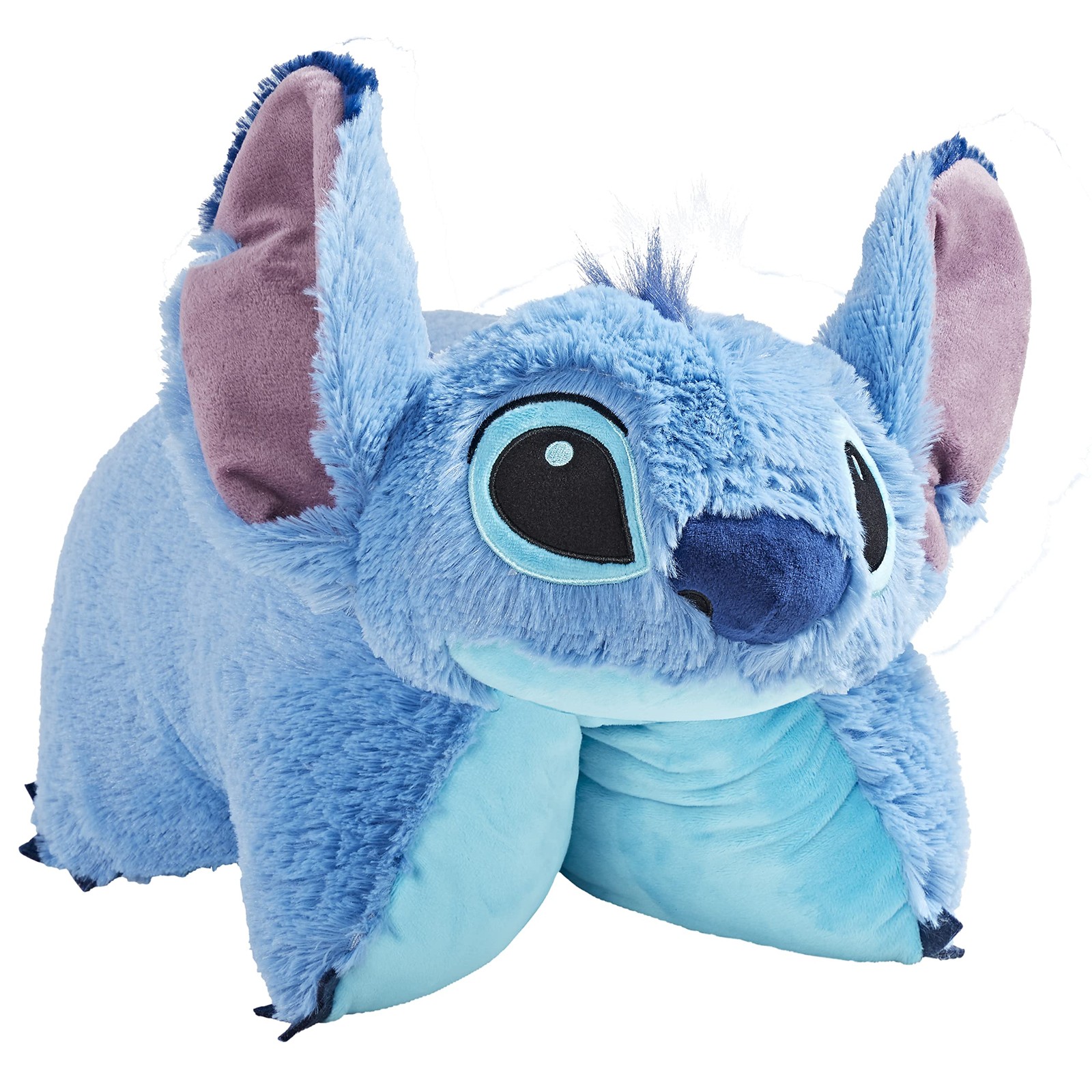 Pillow Pets Jumbo Stitch, Disney Stuffed Animal, Plush Toy